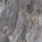 Les vagues du vent métal, toile aluminium 2,30 x 23 x 0,20 m