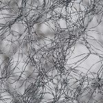 L'étoffe du vent 1 métal, fils aluminium - épingles 28 x 21 cm - chaque